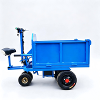 Chariot de transport pliable inversé LOADPRO Climbing King à quatre roues avec moteur 1500W, se déplace en toute fluidité sur les pentes raides et les terrains accidentés