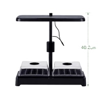 Mini système de culture hydroponique de bureau moderne, lampe de culture LED, jardinière intelligente, kit de germination pour plantes aromatiques et fleurs d'intérieur