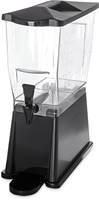 Distributeur de boissons en plastique transparent incassable de haute qualité 11L et 22L pour restaurant, fête, hôtel, restauration et service