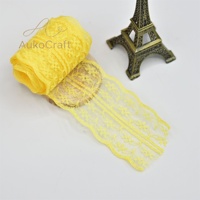 Dentelle sans rebond, faite à la main, pour vêtements, rideaux, canapés, accessoires de couture, 4,5 cm
