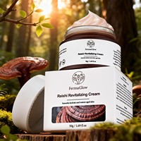 Crème visage revitalisante au peptide de champignon Reishi fermenté, anti-âge, raffermissante, lissante, hydratante, réparatrice de la peau