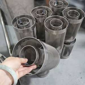 Titan anoden netz korb für die Galvanik GR1 GR2 MMO-beschichtete Titan korb anode/Elektrode mit Schneid schweiß diensten - Product Image 3