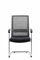 Chaises de bureau modernes en maille Sièges de réception et de négociation ergonomiques confortables pour une utilisation en conférence