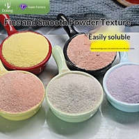 Poudre de thé au lait aux fruits OEM Dunhuang 1kg, poudre de yaourt épaisse pour gâteau aux amandes, poudre de fruits, perles de thé au lait, matières premières pour grossistes de magasins de thé au lait