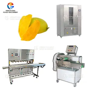 Mango slices Drying dryer Machine High efficiency mango peeler vegetable cutting chopping slicing machine