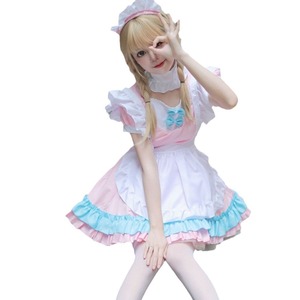 Cute Soft Maid Costume Plus Size Cosplay Outfit For Anime Role Playing Drama Games Women's Clothing Winter 2023 - Product Image 5