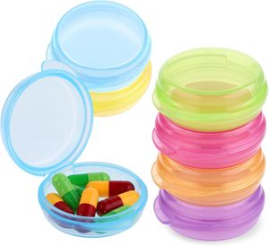 Muestra Gratuita de Tarro Transparente para Cosméticos de 1g, 3g, 5g, 10g, Tarro con Tapa Abatible, Mini Envase de Plástico - Product Image 1