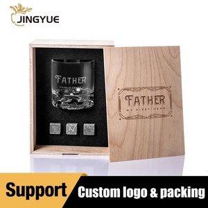 Ensemble de 3 pierres <span class=keywords><strong>à</strong></span> whisky en granit, coffret cadeau, verres <span class=keywords><strong>à</strong></span> whisky en <span class=keywords><strong>cristal</strong></span> personnalisables avec logo, pour cocktails, <span class=keywords><strong>cognac</strong></span>, liqueurs, vodka - Product Image 2