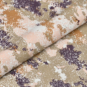 Oem ODM 65% Polyester 35% Cotton giá rẻ ngụy trang vải chống rách 225gsm Ripstop ngụy trang vải tùy chỉnh - Product Image 2