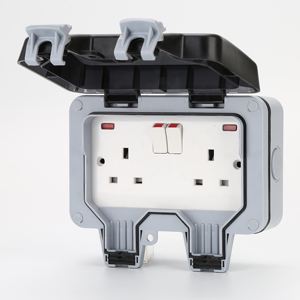 Caja de Conexión Eléctrica Impermeable y Resistente a la Intemperie, Cubierta para Interruptor y Enchufe de Pared, Enchufe Estándar del Reino Unido 13A, Stock de Fábrica - Product Image 4