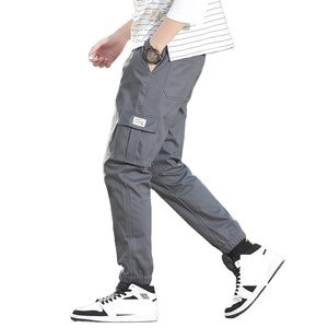 Mens Casual Slim Fit Straight Pantalones largos Techwear Formal Dress <span class=keywords><strong>Cargo</strong></span> <span class=keywords><strong>Jogger</strong></span> - Product Image 2