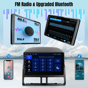 Android 9 Inch 4 Core 2 + 32gb Carplay Autoradio Android pour Honda CRV 2002-2006 Gps Wifi 4g <span class=keywords><strong>Fm</strong></span>/rds Hi-fi Bt Dsp - Product Image 4