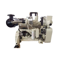 HF POWER 188-220PS 4-Takt Wassergekühlter Elektrostart Kleiner Schiffsdieselmotor mit Getriebe als Ersatz für Cummins 6CTA 8.3