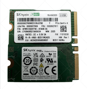 SK Hynix BC511 için NVMe M.<span class=keywords><strong>2</strong></span> SSD 512GB kapasiteli dizüstü masaüstü HDD yeni ve yenilenmiş SATA genişleme portu Metal plastik kabuk - Product Image 4
