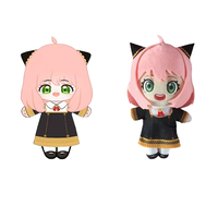 Peluche personnalisée de personnage d'anime ou de jeu, fabrication OEM/ODM, jouet en peluche sur mesure en polyester et coton PP, anti-stress