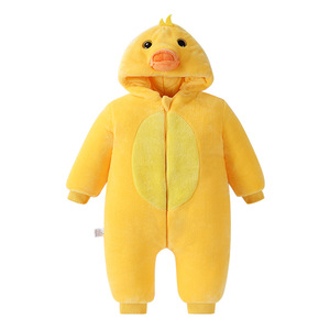 Nuevo estilo niños Super encantador vestido animales Cosplay mono <span class=keywords><strong>de</strong></span> felpa Disfraces <span class=keywords><strong>para</strong></span> Niñas <span class=keywords><strong>pollito</strong></span> vaca Tigre Navidad - Product Image 1