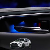 Poignée intérieure de porte de voiture, lampe pour Toyota RAV4 2019 2020 2021, lumière sous forme de bol