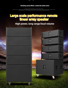 Vendita calda sistema audio per interni esterni line array singolo 10 pollici professionale line array altoparlante passivo - Product Image 5