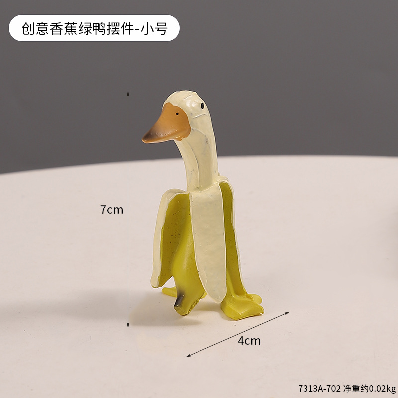 7313A-702 Canard vert banane - Petit