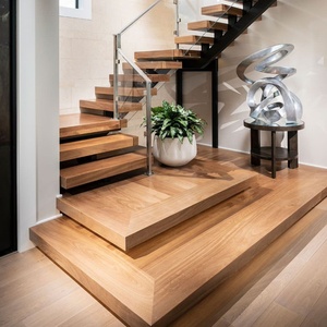 <span class=keywords><strong>Escalier</strong></span> <span class=keywords><strong>droit</strong></span> moderne <span class=keywords><strong>en</strong></span> bois avec marches <span class=keywords><strong>en</strong></span> bois et rampes <span class=keywords><strong>en</strong></span> <span class=keywords><strong>acier</strong></span> inoxydable, design professionnel CBMmart - Product Image 6