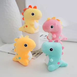 Little Dinosaur Plush Toys Pendant Customized Available Dinosaur Plush Pendant Keychain