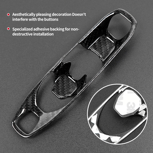 Accessoires d'intérieur de voiture ES cadre de garniture de bouton de vitesse central moderne attrayant pour <span class=keywords><strong>Corvette</strong></span> C8 - Product Image 6