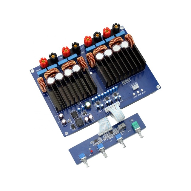 Taidacent OPA1632DR TL072 TAS5630 2.1 1200W Amplifier Board Class D Volume Adjustable High Power Subwoofer Amplifier Board
