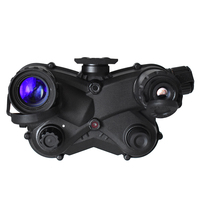 Binoculares Térmicos LinduNV con Visión Nocturna e Imagen de Fusión, Compatibles con Fuente de Alimentación Externa, Múltiples Modos