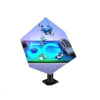 Display LED RAVLED P4 Magic Cube per Esterni, IP65 Impermeabile, Luminosità 5000cd, Frequenza di Aggiornamento 3840Hz, 1080P, Leggibile alla Luce Solare, Garanzia 5 Anni