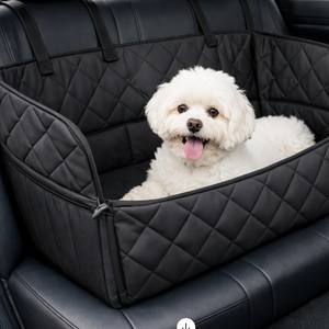 Nid de voiture pour animaux de compagnie en tissu imperméable, lavable, pliable, grand espace pour chiens de petite et moyenne taille, voyage en voiture, vente directe d'usine - Product Image 1