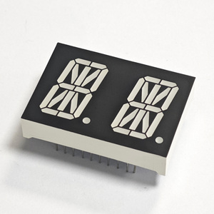 <span class=keywords><strong>16</strong></span> đoạn <span class=keywords><strong>LED</strong></span> hiển thị 0.8 inch 2 chữ số ánh sáng màu xanh cao rõ ràng Số nhân vật màn hình dụng cụ điện tử bảng điều khiển kỹ thuật số - Product Image 1