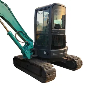 Volledige Prestaties Tweedehands Kobelco SK55 Crawler Graafmachine/Gebruikt Kobelco SK55 Graafmachine Met Lage Prijs Voor Verkoop