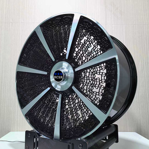 RCSR Vente en gros Jantes forgées en or noir personnalisées 17 18 19 20 21 22 23 24 pouces Jantes en alliage de luxe pour Mercedes-Benz <span class=keywords><strong>Maybach</strong></span> - Product Image 5