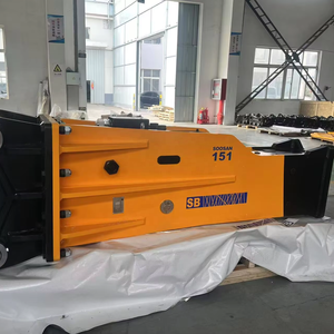 Martillo Hidráulico SOOSAN Sb 151 Tipo Caja, Nuevo Motor para Excavadoras Pesadas de 40-55 Toneladas, Trabajos de Demolición, 1 Año de Garantía - Product Image 1