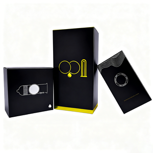 Verpackungsbox Kondom Maßgefertigt Erwachsenenprodukte Farbdruck Großpackung - Product Image 1