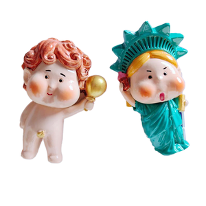 Aimants magnétiques de réfrigérateur en résine de dessin animé Yijia, David de peinture de renommée mondiale, <span class=keywords><strong>Statue</strong></span> de la liberté, <span class=keywords><strong>Marilyn</strong></span> <span class=keywords><strong>Monroe</strong></span> décorative - Product Image 3