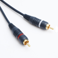 Neues Großhandels-Audioverteilerkabel für Damen- und Herrengeräte, Konverter für Lautsprecher, Goldkabel