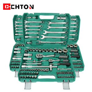 Kawataku Automotive Repair Tool 82 Pc Set 72 Tooth Ratchet Wrench Socket Kit For Car Maintenance And Mechanical Repair - Product Image 2