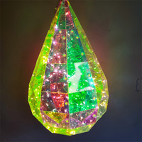 Lampe d'ambiance LED blanc chaud en forme de cœur, rechargeable, moderne, pour intérieur et extérieur, décoration de la Saint-Valentin, éclairage de Noël