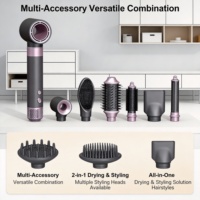 Styler à air chaud multifonctionnel 5 en 1, sèche-cheveux interchangeable, prix d'usine, moteur BLDC DC, brosse sèche-cheveux