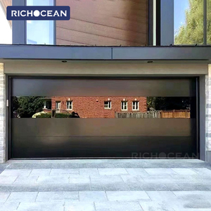 RICHOCEAN Meilleure Vente Personnalisé Aluminium Automatique Isolé Électrique Sectionnel Double Peau Portes de <span class=keywords><strong>Garage</strong></span> pour Villa - Product Image 1