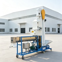 Machine d'enrobage de semences à vis hélicoïdale haute efficacité, équipement d'enrobage automatique des grains pour ligne de production de traitement des semences