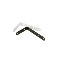 Support d'étagère flottante dissimulé en acier inoxydable thermolaqué de 3 mm d'épaisseur, modèle L01, pour cuisine, ChangYi Heavy Duty L Shaped