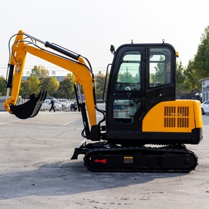 Productos Más Vendidos: Excavadora Compacta de Orugas de 3 Toneladas con Cabina, Enganche Rápido Hidráulico, PLC y Motor para un Trabajo Rápido - Product Image 3