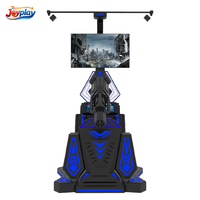 Joyplay 9D VR Gatling Shooting Arcade Game Machine, simulateur de réalité virtuelle d'intérieur, machine de jeu de tir VR à monnayeur
