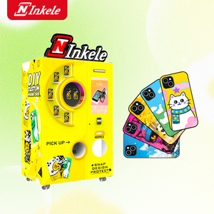 Inkele tùy chỉnh in ấn 3D thăng hoa điện thoại trường hợp bìa in ấn tự động tự dịch vụ điện thoại trường hợp in ấn Máy bán hàng tự động - Product Image 1