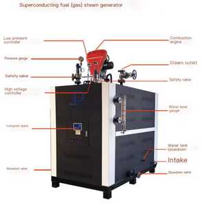 Chaudière à <span class=keywords><strong>vapeur</strong></span> à gaz 2000kg pour le chauffage de l'eau chaude, chauffe-eau à gaz pour le chauffage central - Product Image 6