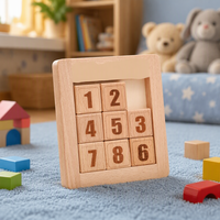Jeu de labyrinthe numérique à huit chiffres Wah Rong Road pour le développement de l'intelligence et l'exercice de la logique chez les enfants, vente en gros