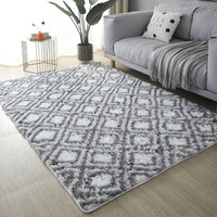 Grands tapis de sol en fourrure moelleuse de haute qualité, élégants et populaires de Style marocain