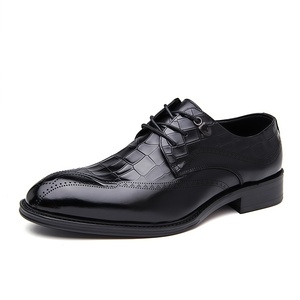 <span class=keywords><strong>Chaussures</strong></span> de ville brogues de luxe pour <span class=keywords><strong>hommes</strong></span> en cuir véritable, style britannique, respirantes et antidérapantes, collection automne - Product Image 5